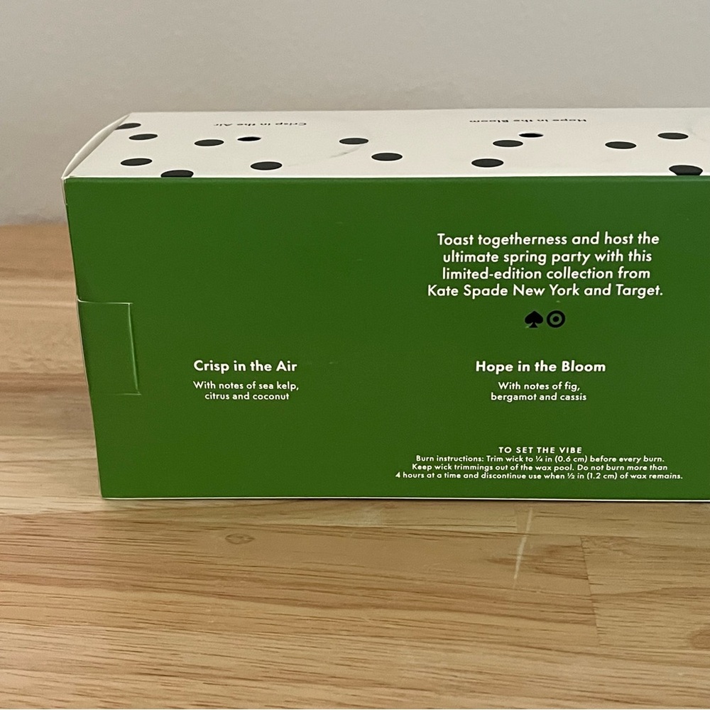 NWT Kate Spade New York Target Exclusive 3 Count Ceramic Jar Candle Set - Picture 10 of 15